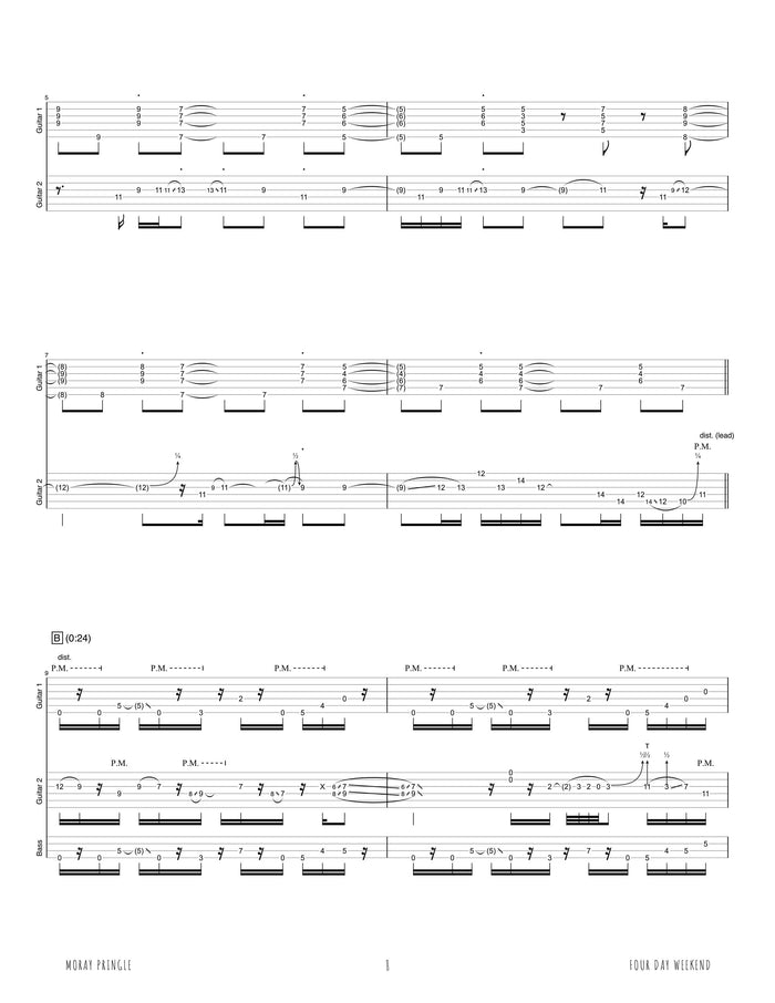 Printed Guitar & Bass Book, Digital Guitar & Bass Book