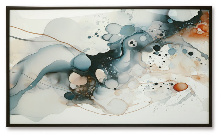 Foxenburg - Blue / Amber / White - Wall Art by Signature Design by Ashley® | Bel Furniture