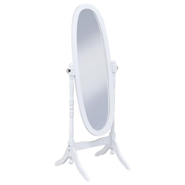 Foyet Wood Adjustable Length Cheval Mirror