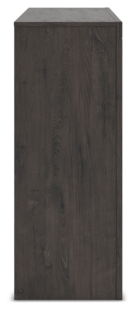 Fraluna - Charcoal - Six Drawer Dresser by Signature Design by Ashley® | Bel Furniture