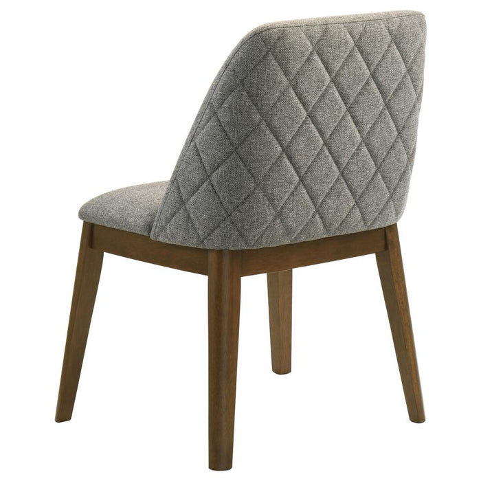 Franklin - Upholstered Dining Side Chair (Set of 2) - Gray