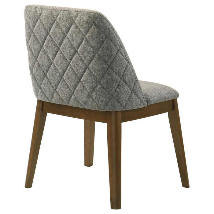 Franklin - Upholstered Dining Side Chair (Set of 2) - Gray