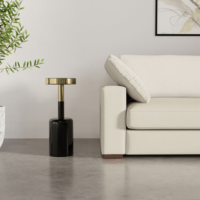 Frannie - Side Table - Gold / Black - view 3