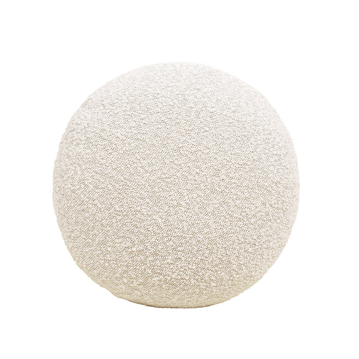 Fuji - Mushroom Footstool Ottoman by Jennifer Taylor Home | Bel Furniture