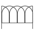 Garden Border Edge, Rustic Steel Wire, 14 x 20-In.