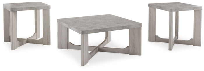 Garnilly - Whitewash - Occasional Table Set (Set of 3) by Signature Design by Ashley® | Bel Furniture