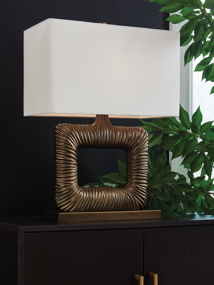 Garronby - Metal Table Lamp - Antique Brass Finish - view 3