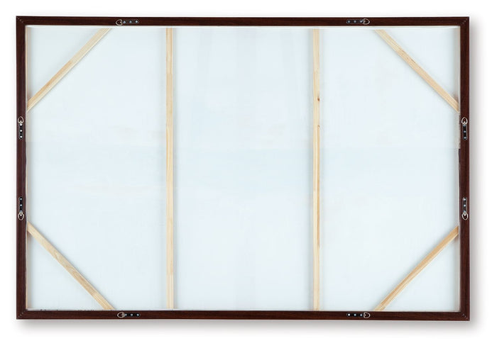 Gatesford - Wall Art - Blue / White / Tan - view 6