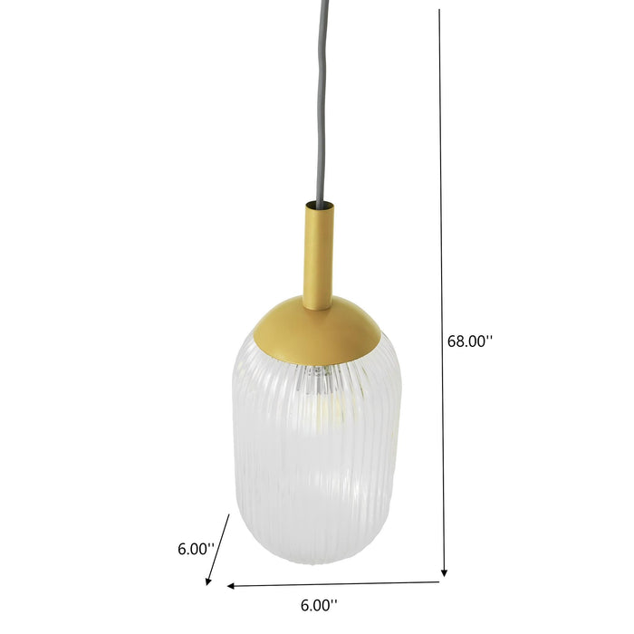 Gemma - Pendant Lamp - Gold