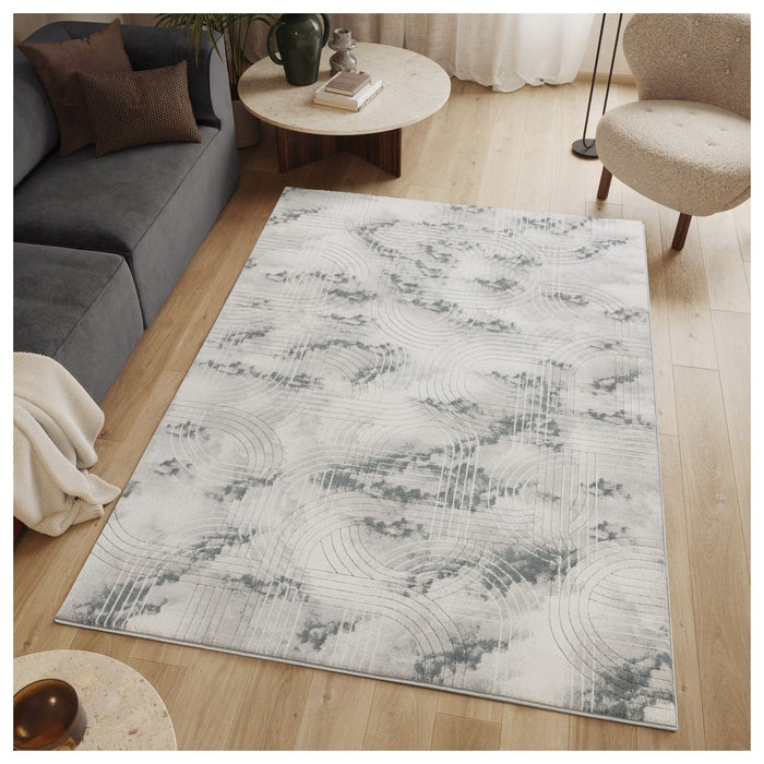 Geometrix - Area Rug With Geometric 3D Effect - view 8