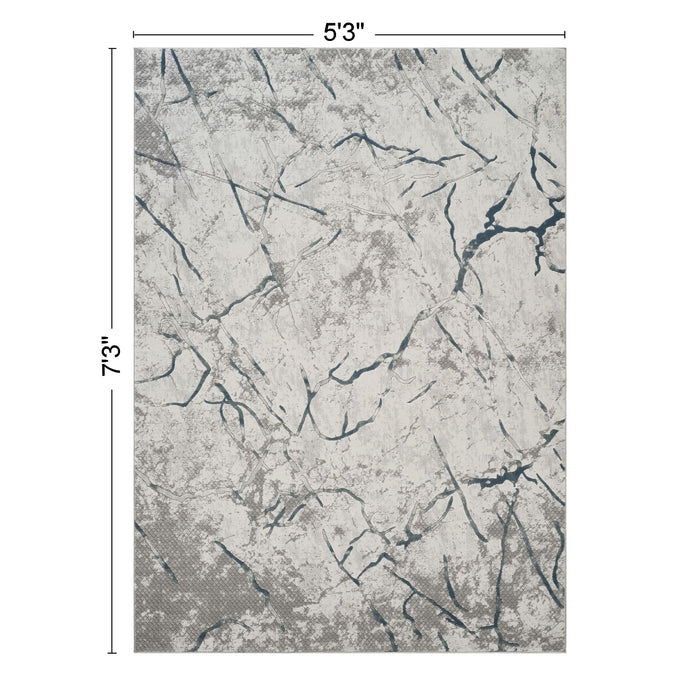 Geometrix - Contemporary Area Rug With Geometric 3D Effect - view 6