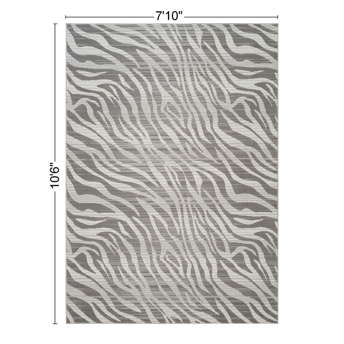 Geometrix - Contemporary Rug With Geometric 3D Effect - view 2