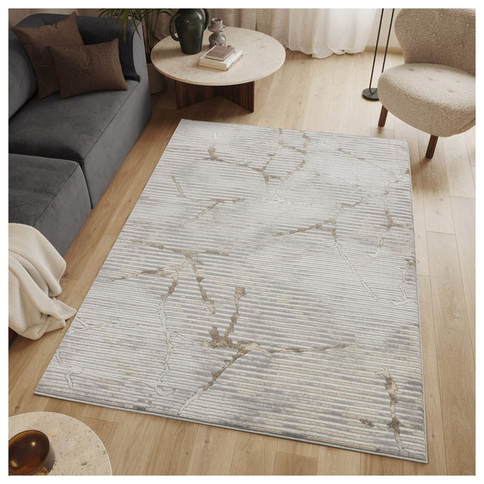 Geometrix - Rug With Geometric 3D Effect - view 4