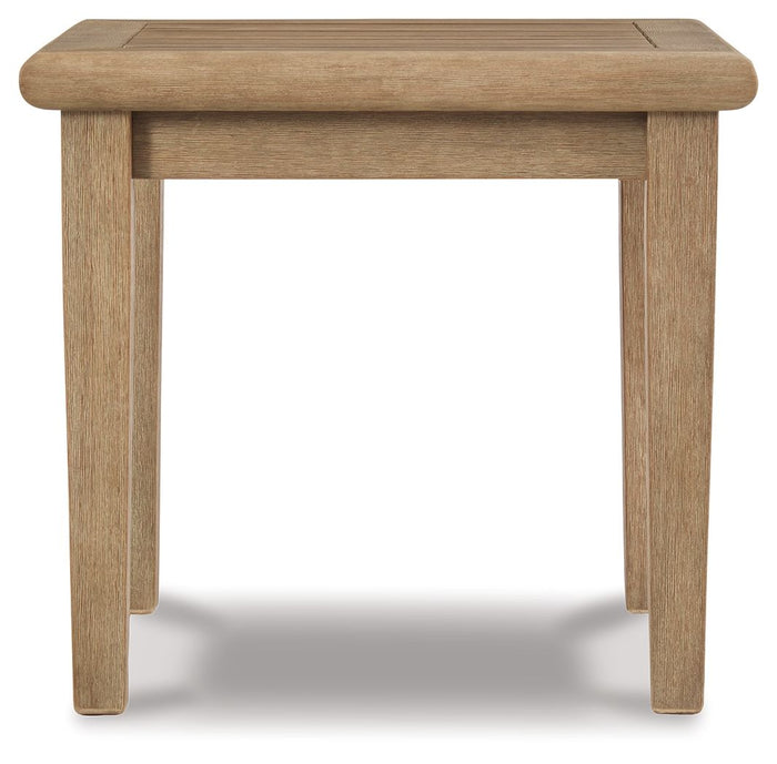 Gerianne - Square End Table - Brown - view 5