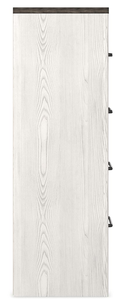 Gerridan - Four Drawer Chest - White / Gray - view 2