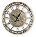 Gilover - Champagne Finish - Wall Clock by Signature Design by Ashley® | Bel Furniture