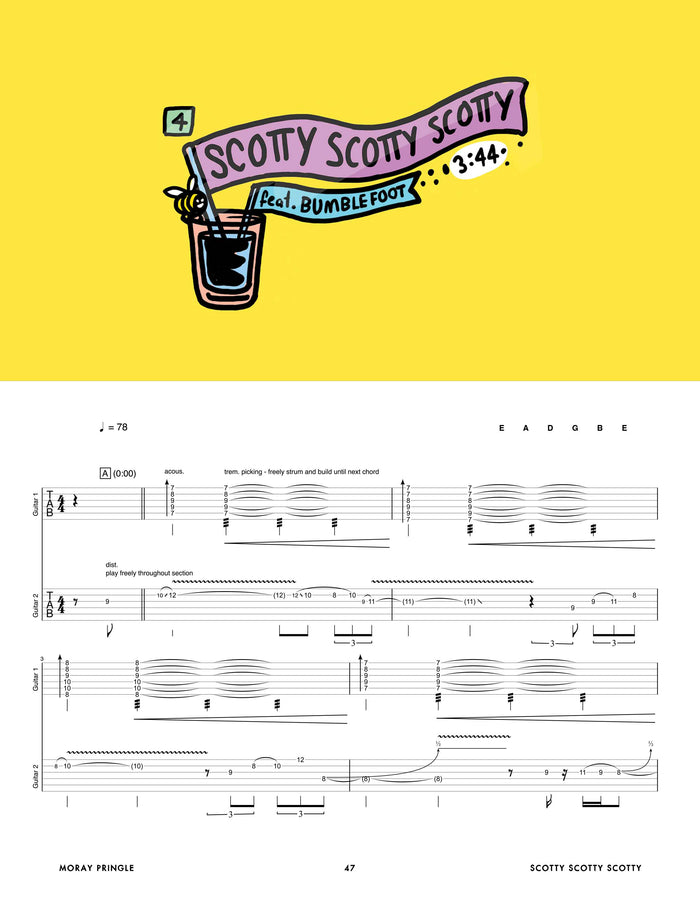 Printed Guitar Book, Digital Guitar Book