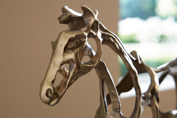 Grainville - Sculpture - Antique Gold Finish - view 3