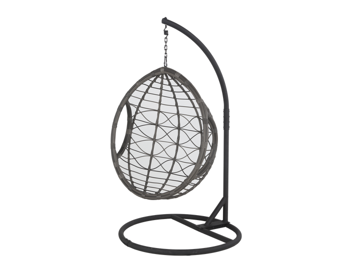 3 PIECE BASKET SWING CHAIR by Mollai Collections | Bel Furniture