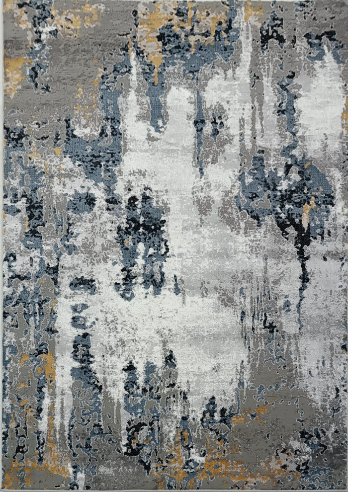 .Greta Multi Power-Loomed Area Rug 6' 6" x 9' 0"