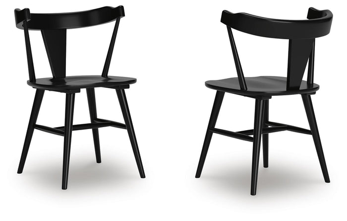 Gretlynn - Dining Room Side Chair (Set of 2) - Black - view 7