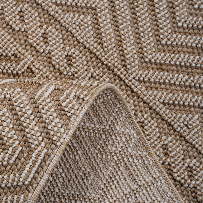 Guros - 8' X 10' Geometric Indoor / Outdoor Area Rug - Mocha - view 5