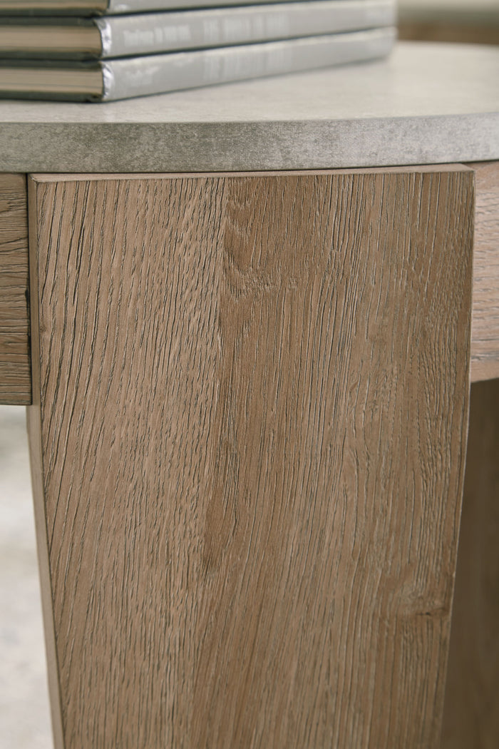 Guystone - Light Brown - Occasional Table Set (Set of 3) by Signature Design by Ashley® | Bel Furniture