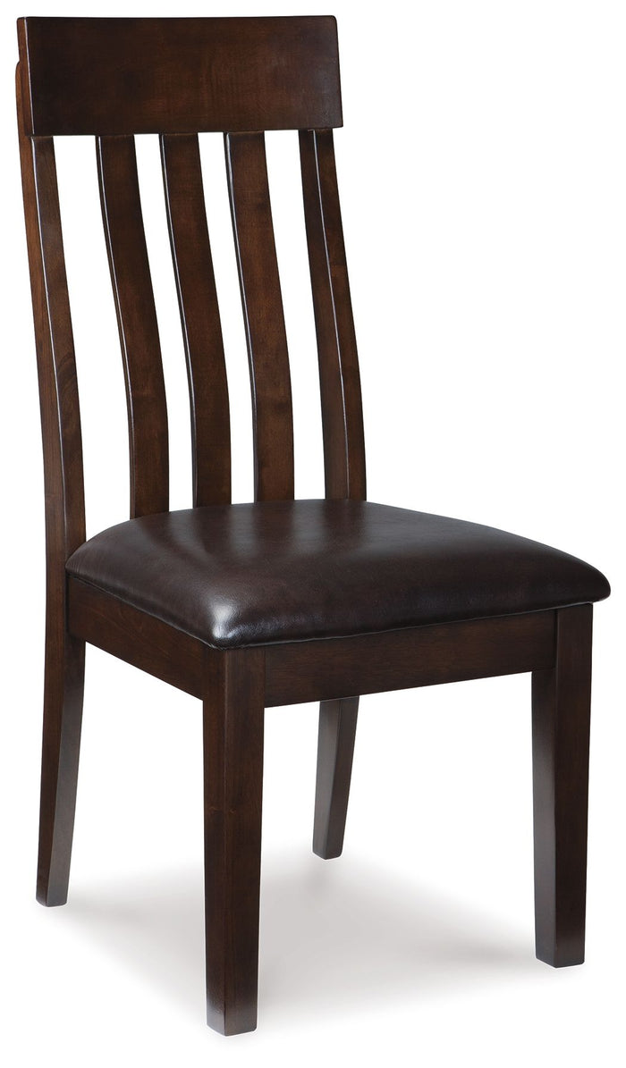 Haddigan - Dining UPH Side Chair (Set of 2) - Dark Brown - view 4