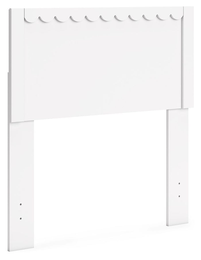 Hallityn - Panel Headboard White by Signature Design by Ashley® | Bel Furniture