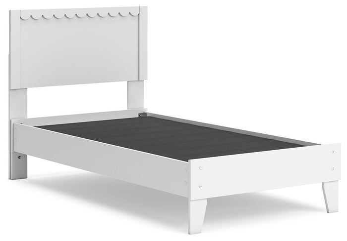 Hallityn - Panel Platform Bed by Signature Design by Ashley® | Bel Furniture