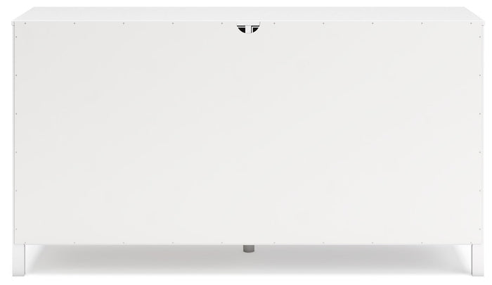 Hallityn - White - Six Drawer Dresser by Signature Design by Ashley® | Bel Furniture