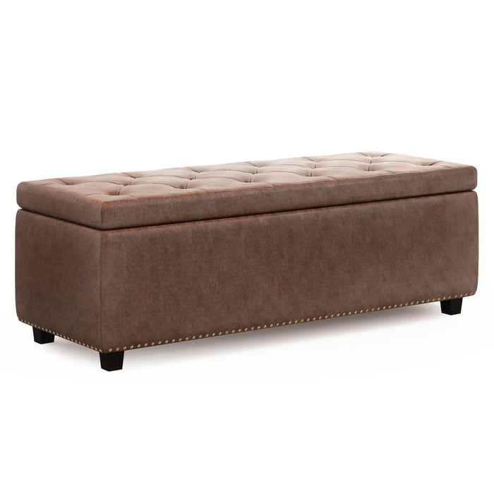 Hamilton - Upholstered Storage Ottoman - view 6