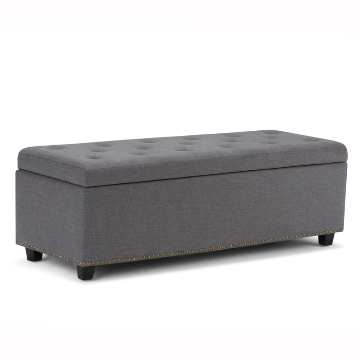 Hamilton - Upholstered Storage Ottoman - view 8
