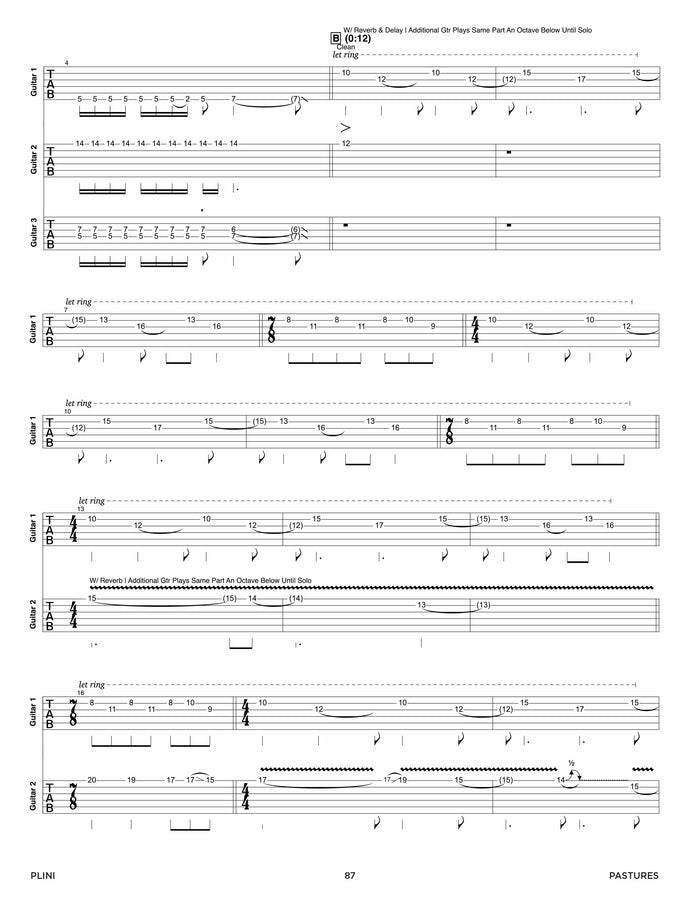Printed Guitar Book, Digital Guitar Book