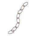 Hanging Plant Extender Chain, Antique Brass, 36-In.