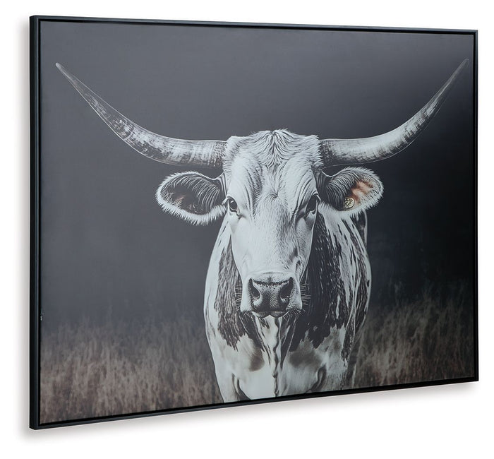 Harlandale - Black / White / Brown - Wall Art by Signature Design by Ashley® | Bel Furniture