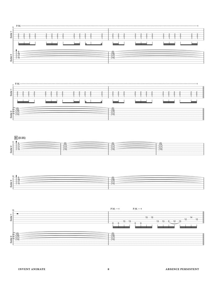 Printed Guitar Book, Digital Guitar Book