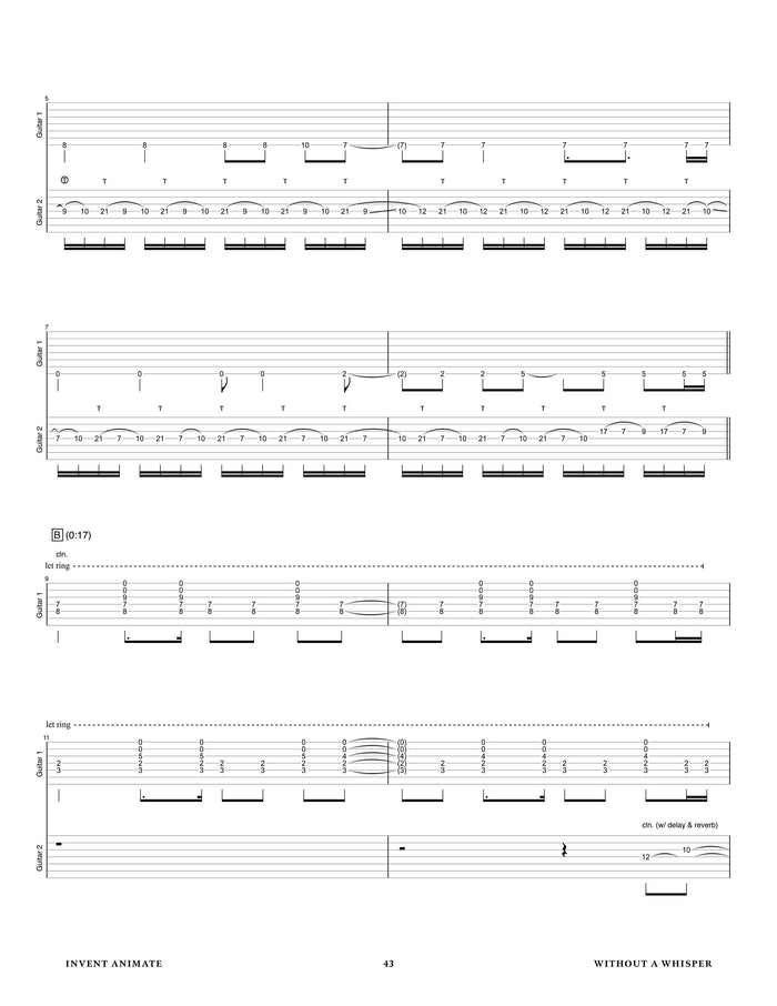 Printed Guitar Book, Digital Guitar Book