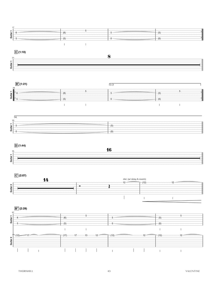 Printed Guitar Book, Digital Guitar Book