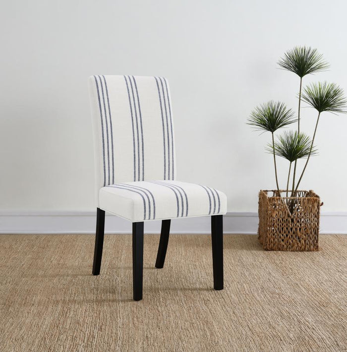 Herran - Upholstered Dining Side Chair (Set of 2) - Beige