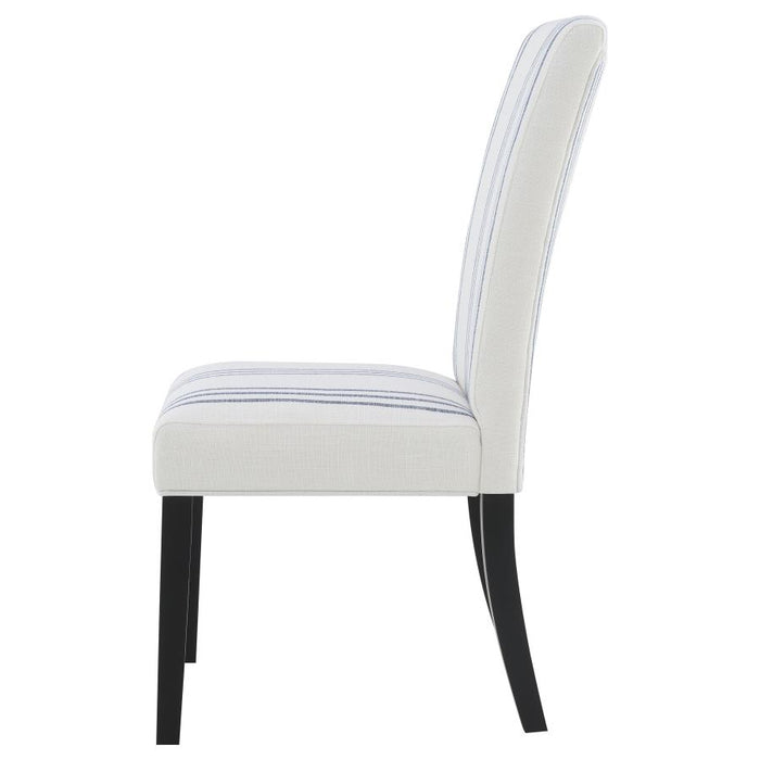 Herran - Upholstered Dining Side Chair (Set of 2) - Beige