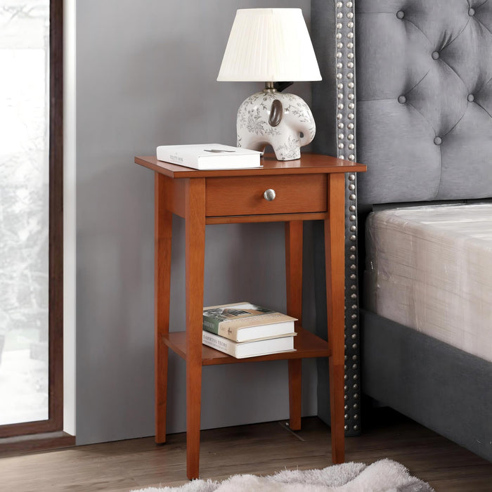 High Quality Wood Nightstand - view 8