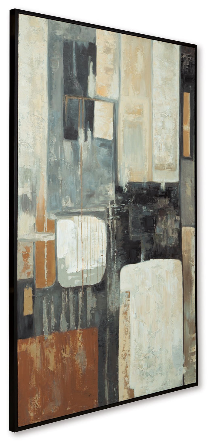 Howford - Brown / Black / Gray - Wall Art by Signature Design by Ashley® | Bel Furniture