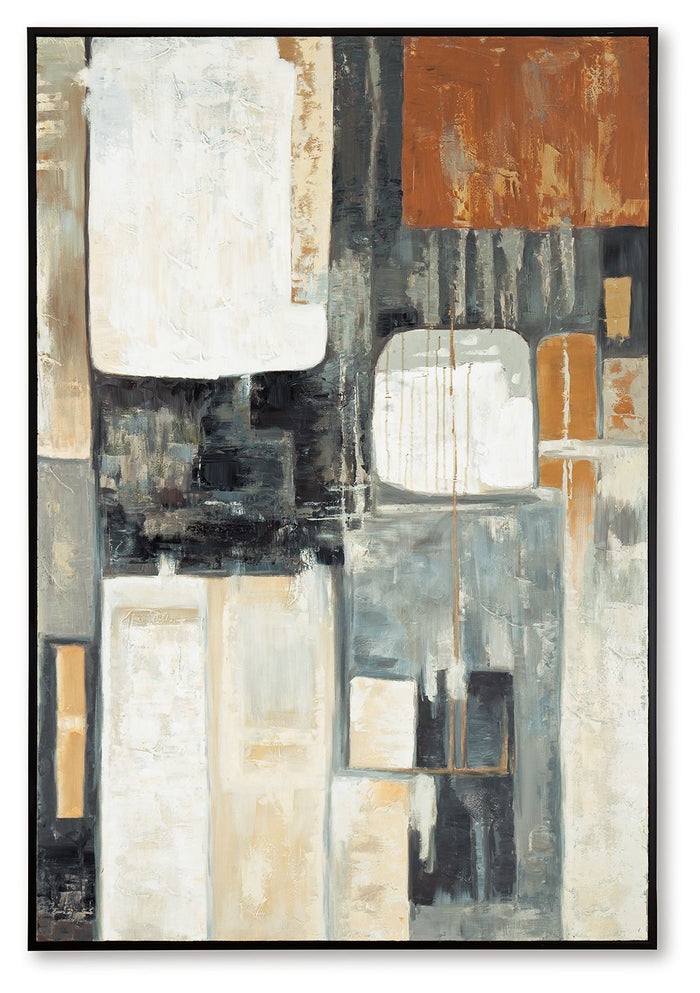 Howford - Brown / Black / Gray - Wall Art by Signature Design by Ashley® | Bel Furniture