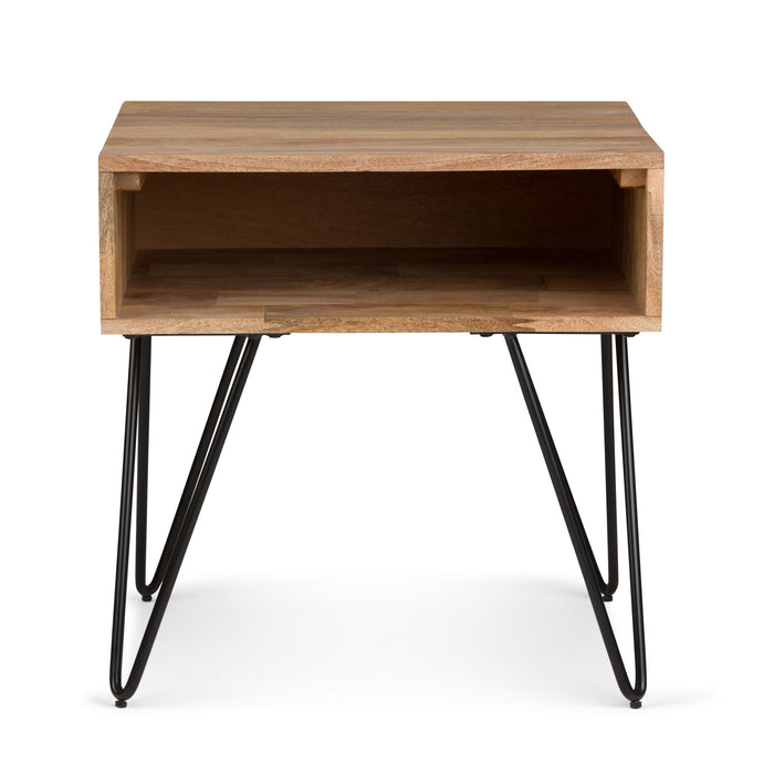 Hunter - End Table - Natural by Simpli-Home | Bel Furniture