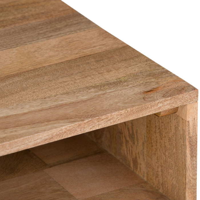 Hunter - End Table - Natural by Simpli-Home | Bel Furniture