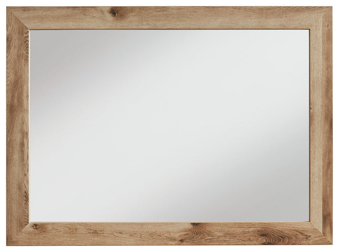 Hyanna - Tan Brown - Bedroom Mirror by Signature Design by Ashley® | Bel Furniture