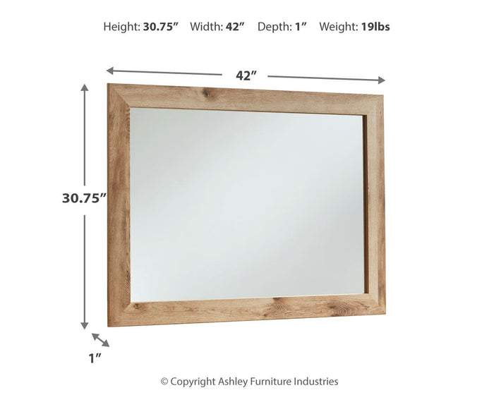 Hyanna - Tan Brown - Bedroom Mirror by Signature Design by Ashley® | Bel Furniture