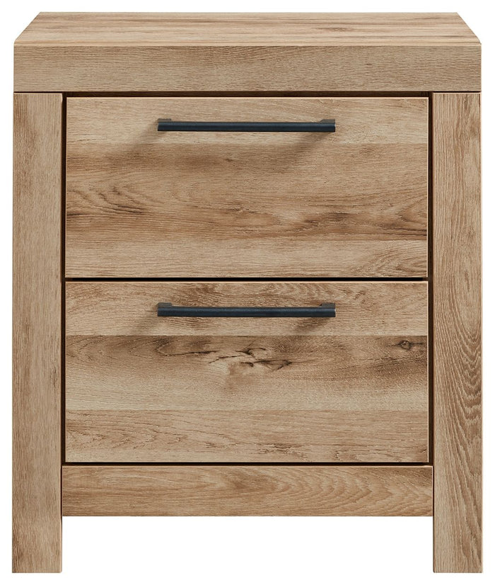 Hyanna - Tan Brown - Two Drawer Night Stand by Signature Design by Ashley® | Bel Furniture