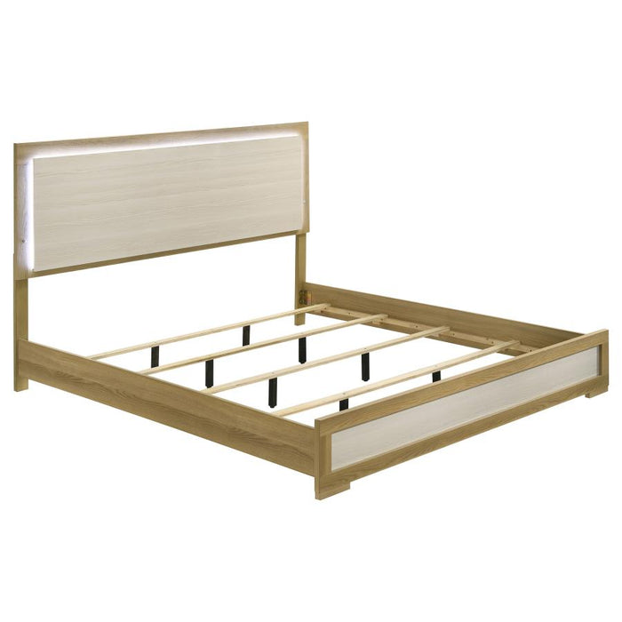 Hyland Panel Bed LED Headboard